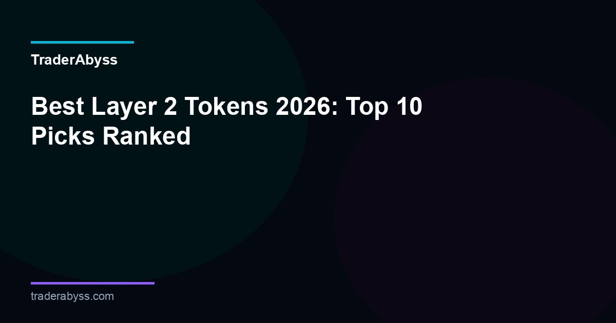 Best Layer 2 Tokens 2026