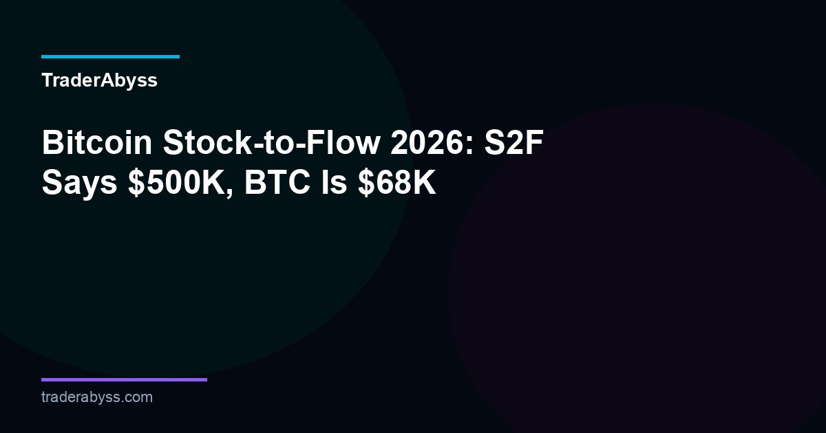 Bitcoin Stock To Flow 2026