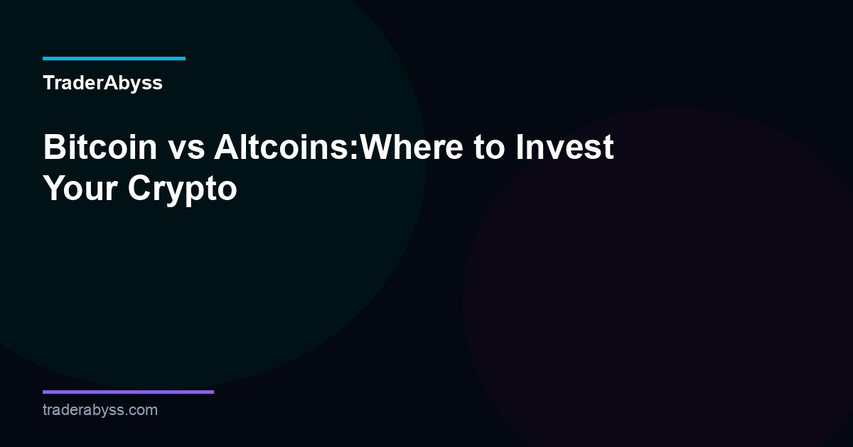 Bitcoin Vs Altcoins 2026