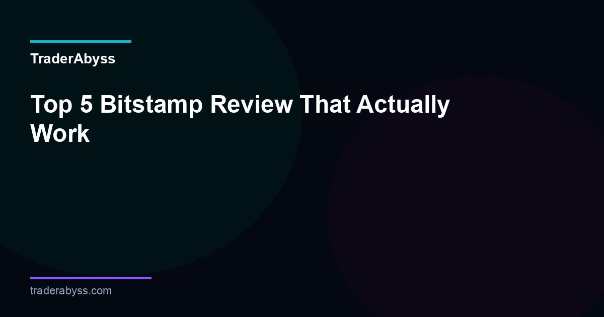 Bitstamp Review 2026