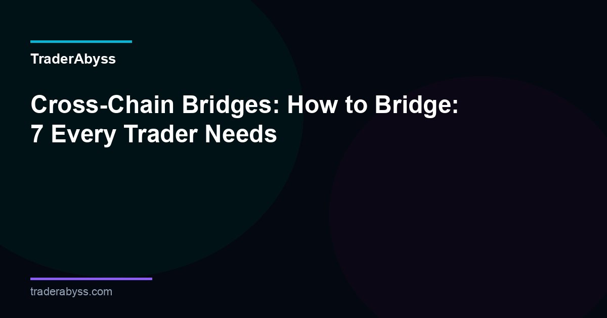 Cross Chain Bridges Guide
