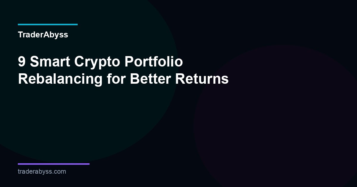 Crypto Portfolio Rebalancing