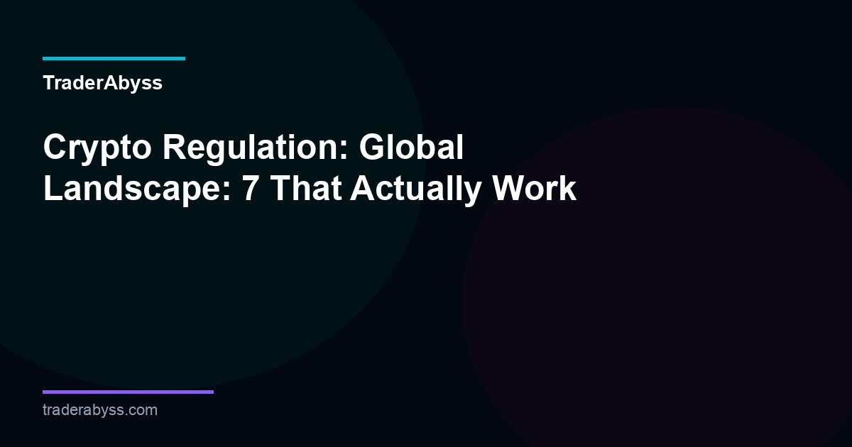 Crypto Regulation 2026 Global