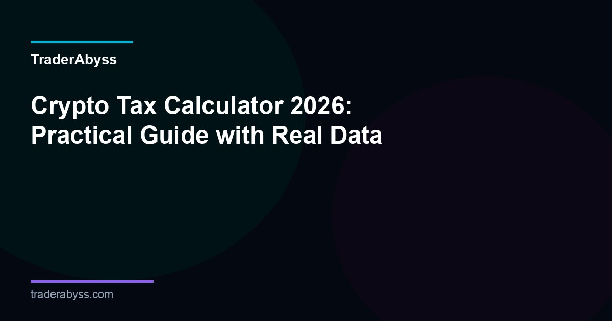 Crypto Tax Calculator Guide 2026
