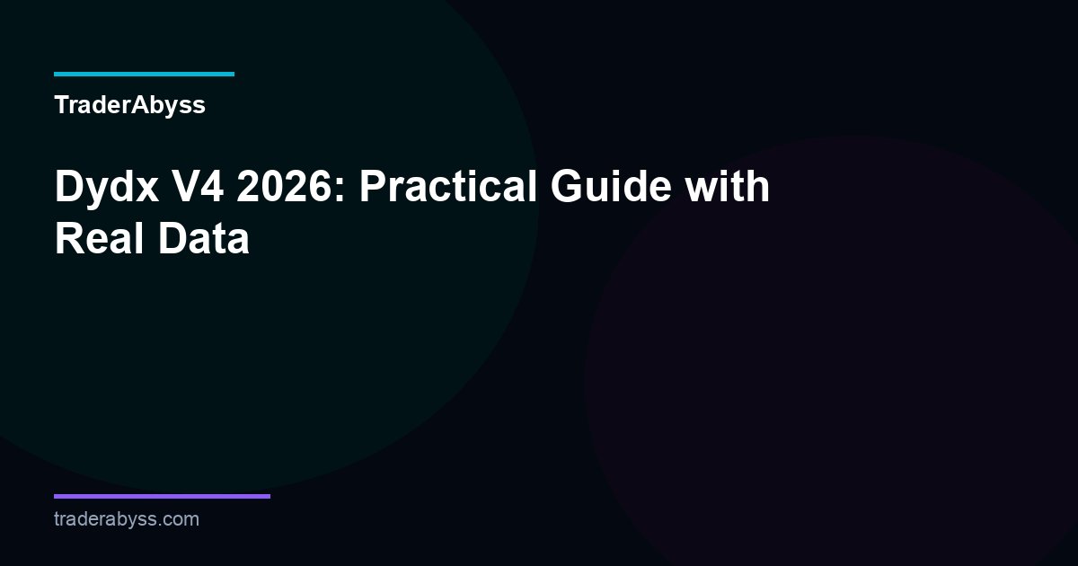 Dydx V4 Complete Guide 2026