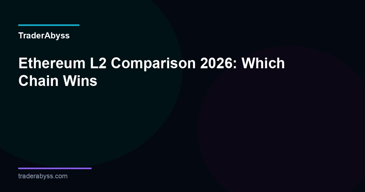 Ethereum Layer 2 Comparison 2026