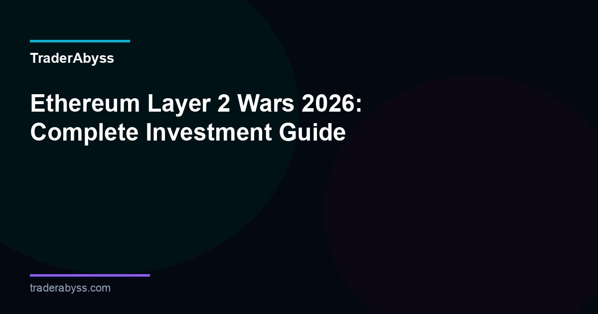 Ethereum Layer 2 Wars 2026