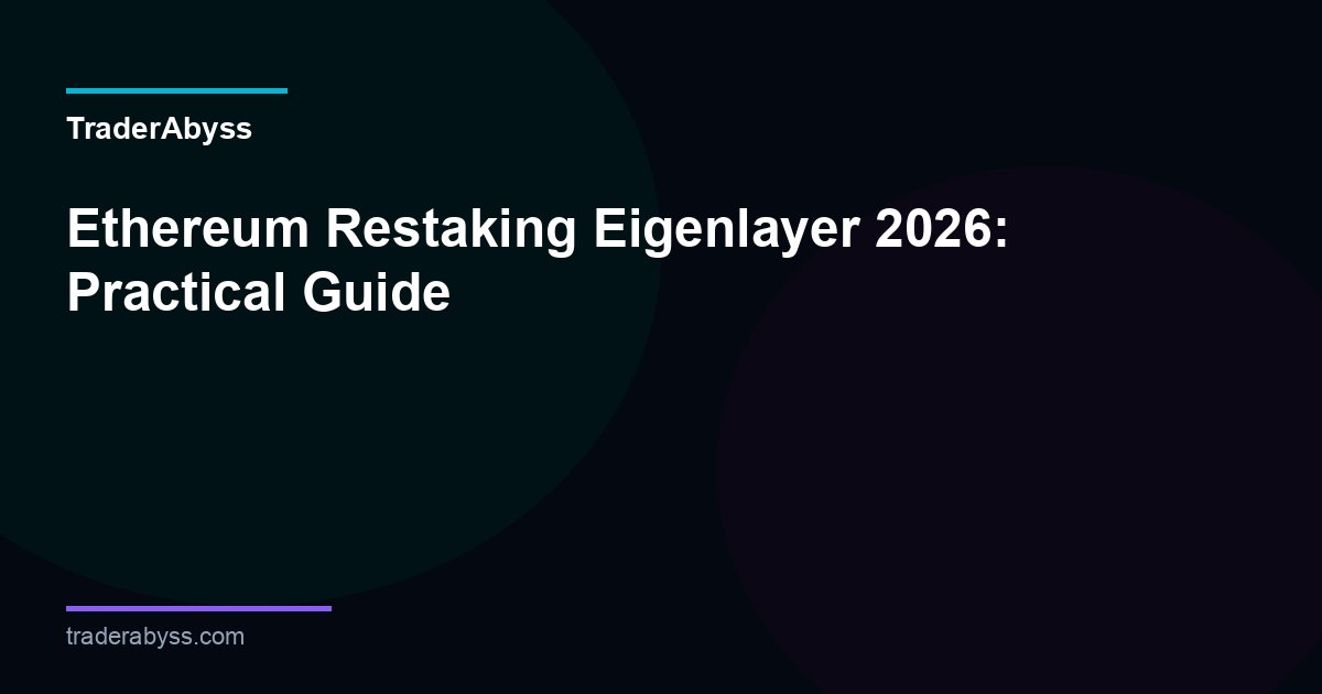 Ethereum Restaking Eigenlayer Guide