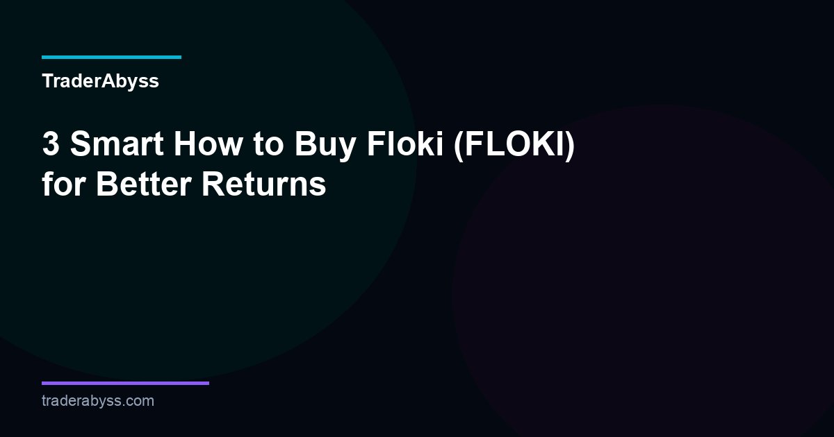 How To Buy Floki 2026