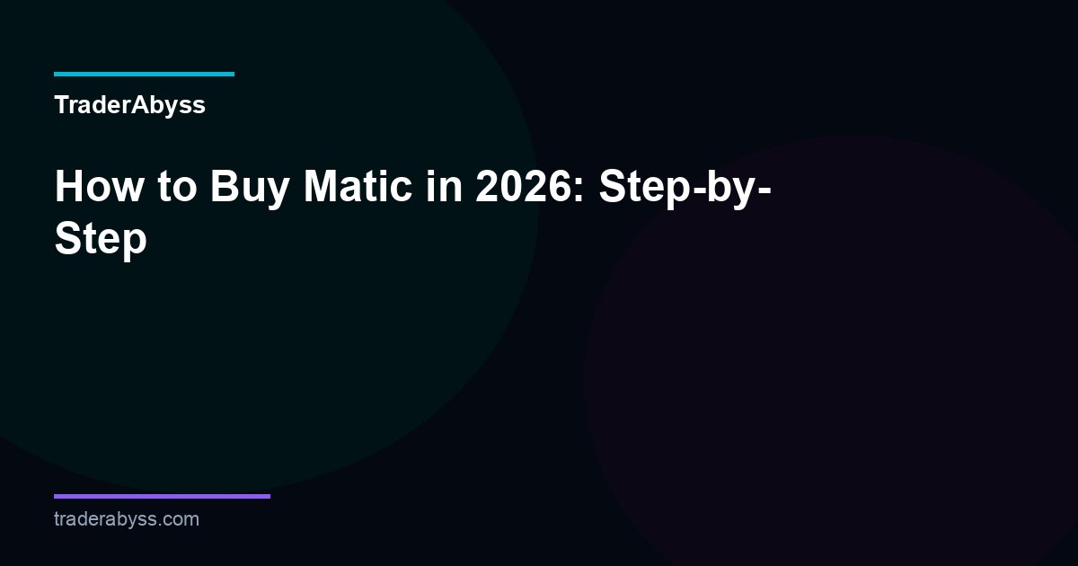 How To Buy Matic 2026