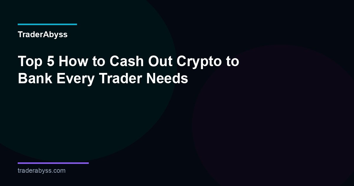 How To Cash Out Crypto 2026