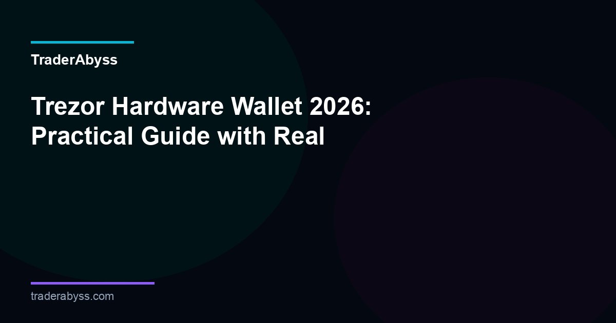 Trezor Hardware Wallet Guide 2026