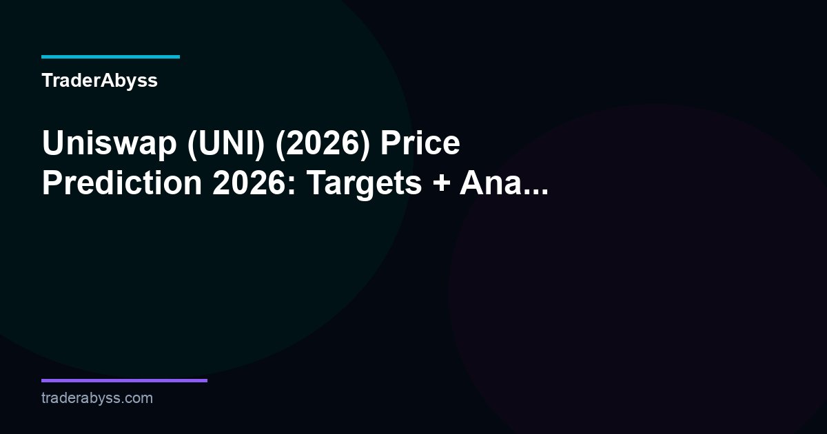 Uniswap Price Prediction 2026